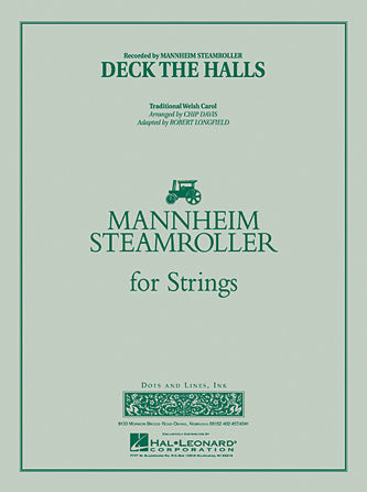 Deck the Halls (Mannheim Steamroller) - Violin 3 (Viola T.C.) Sheet Music Preview
