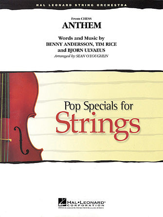 Anthem (from "Chess") - Violin 3 (Viola Treble Clef) Sheet Music Preview