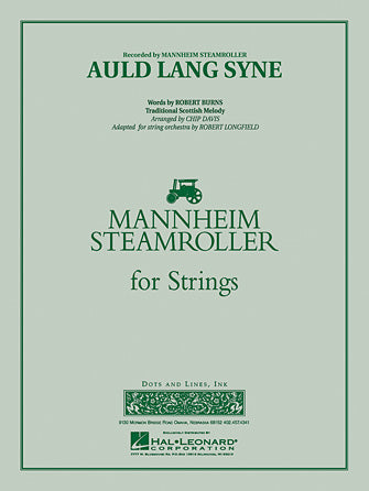 Auld Lang Syne - Full Score Sheet Music Preview