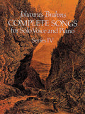 Songs for Solo Voice and Piano, Series 4 (Complete) Cover Image