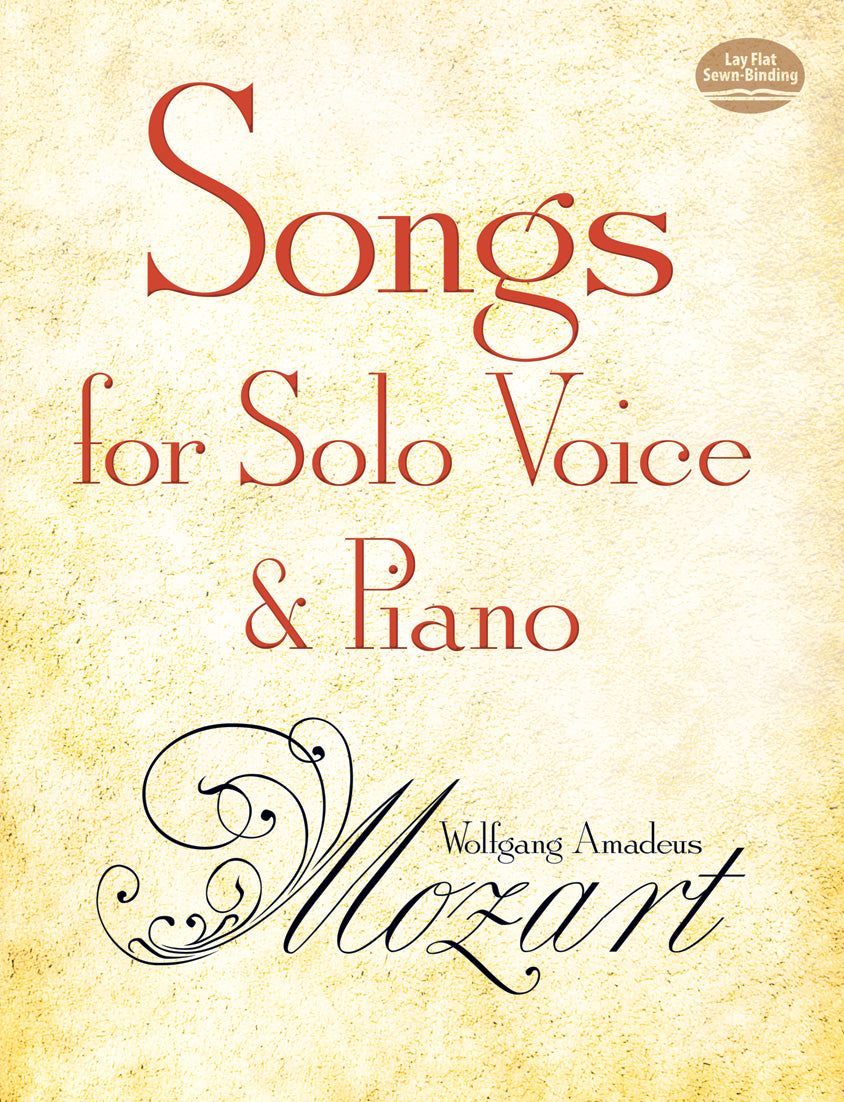 Songs for Solo Voice and Piano Cover Image