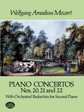 Piano Concertos Nos. 20, 21, and 22 Cover Image