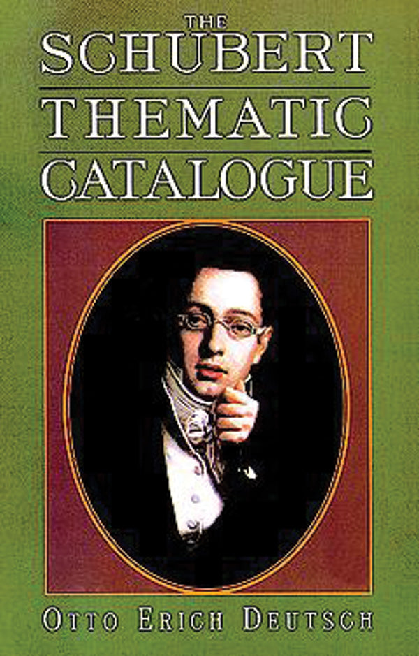 Schubert Thematic Catalog Cover Image