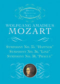 Symphonies Nos. 35, 36, and 38 Cover Image