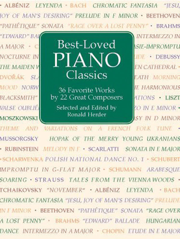 Best-Loved Piano Classics Cover Image