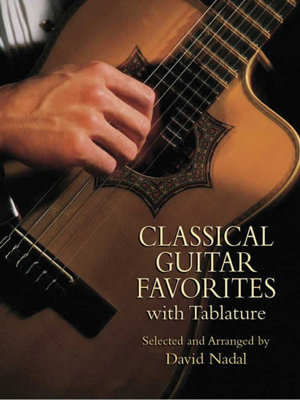 Classical Guitar Favorites with Tablature Cover Image