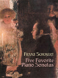 Five Favorite Piano Sonatas Cover Image