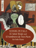 El Amor Brujo and El Sombrero de Tres Picos for Solo Piano Cover Image