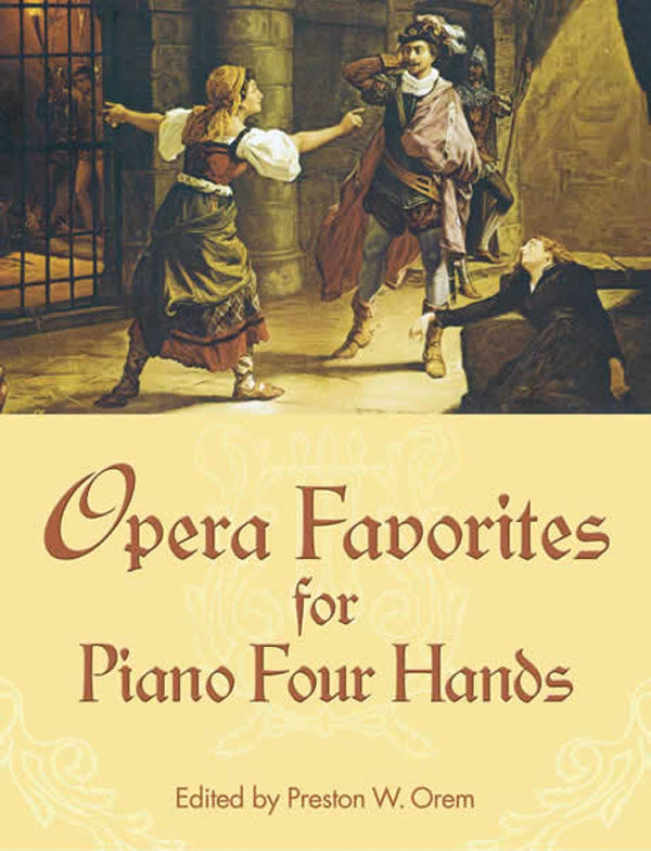 Opera Favorites for Piano Four Hands Cover Image
