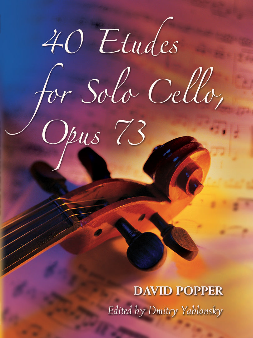 40 Etudes for Cello, Opus 73 Cover Image