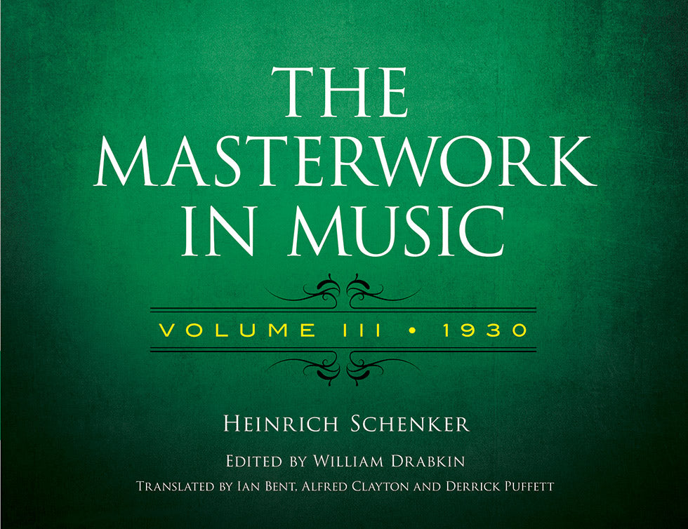 The Masterwork in Music: Volume III, 1930 Cover Image