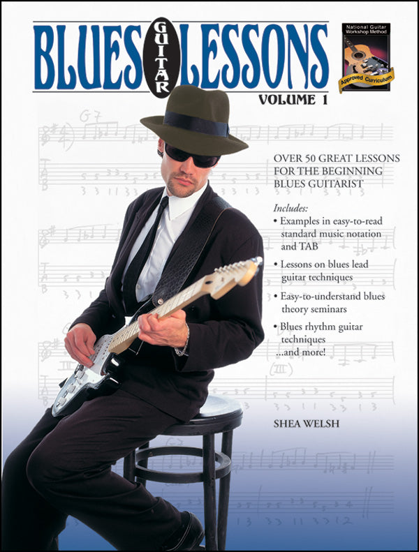 Blues Guitar Lessons, Vol. 1 Cover Image