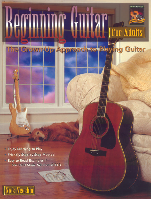 Beginning Guitar for Adults Cover Image