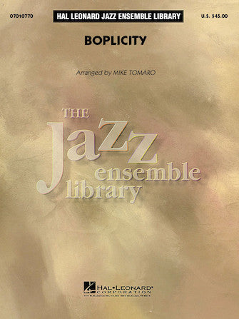 Boplicity Sheet Music Preview