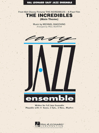 The Incredibles (arr. Paul Murtha) Sheet Music Preview