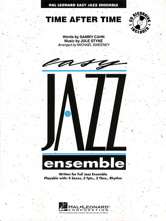 Time After Time - Baritone Sax Sheet Music Preview