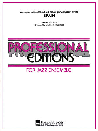 Spain Sheet Music Preview