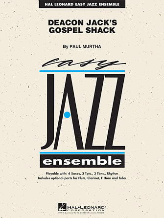 Deacon Jack's Gospel Shack - Bb Clarinet 1 Sheet Music Preview