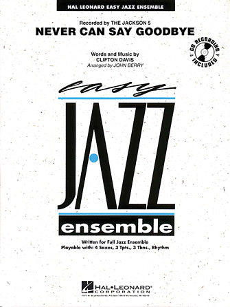 Never Can Say Goodbye - Alto Sax 2 Sheet Music Preview