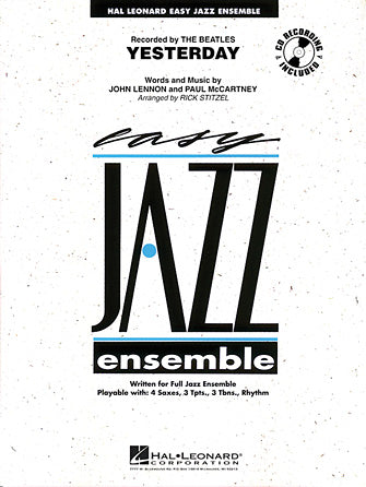 Yesterday - Tenor Sax 1 Sheet Music Preview