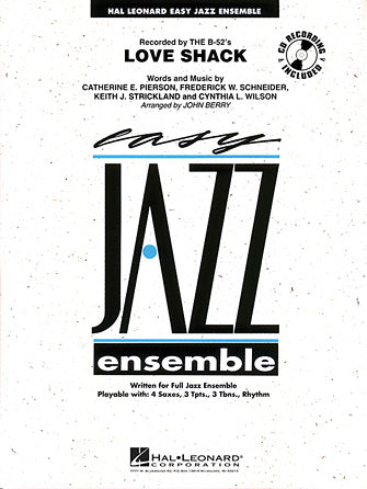 Love Shack - Alto Sax 2 Sheet Music Preview