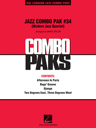 Jazz Combo Pak #34 (Modern Jazz Quartet) - C Instruments Sheet Music Preview