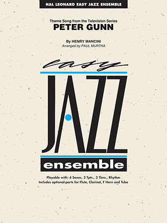Peter Gunn - Tenor Sax 1 Sheet Music Preview