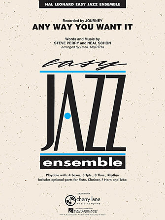 Any Way You Want It - Full Score Sheet Music Preview