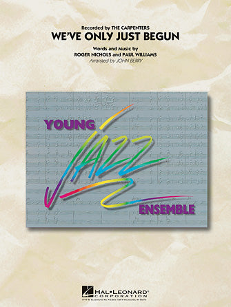 We've Only Just Begun Sheet Music Preview