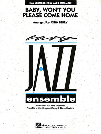 Baby, Won't You Please Come Home - Bass Sheet Music Preview