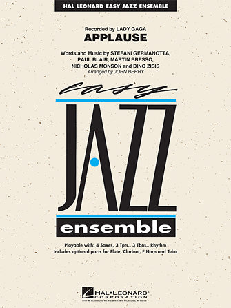 Applause - Aux Percussion Sheet Music Preview