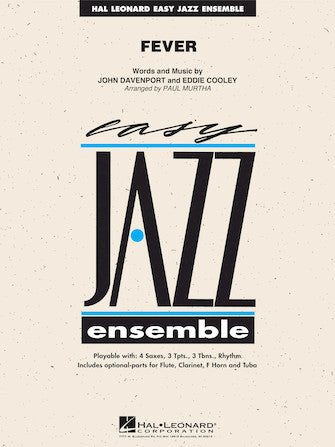 Fever - Alto Sax 1 Sheet Music Preview