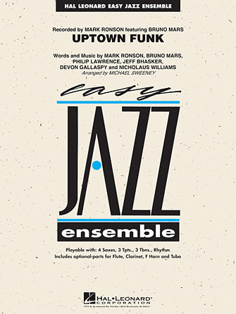 Uptown Funk - Bb Clarinet 1 Sheet Music Preview