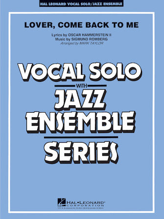 Lover Come Back to Me (Key: B-Flat) - Trombone 4 Sheet Music Preview
