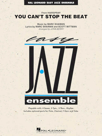 You Can't Stop the Beat (from Hairspray) - Tenor Sax 1 Sheet Music Preview
