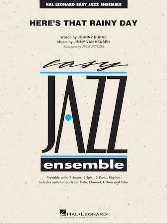 Here's That Rainy Day - Drums Sheet Music Preview