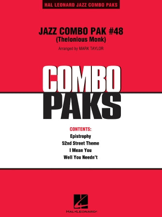 Jazz Combo Pak #48 (Thelonious Monk) (arr. Mark Taylor) - Drums Sheet Music Preview