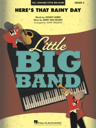 Here's That Rainy Day (arr. John Wasson) - Eb Solo Sheet Sheet Music Preview