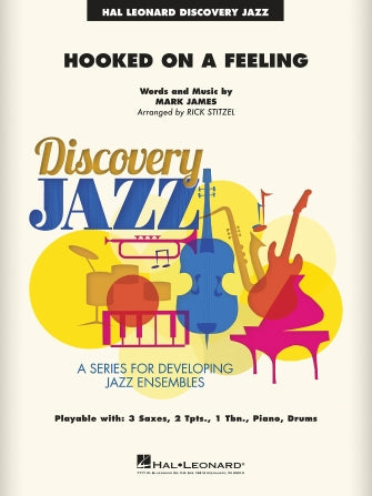 Hooked On A Feeling (arr. Rick Stitzel) - Bass Sheet Music Preview