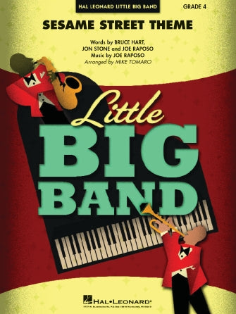 Sesame Street Theme (arr. Mike Tomaro) - Baritone Sax Sheet Music Preview