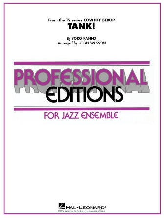 Tank! (from Cowboy Bebop) (arr. John Wasson) - Bass Sheet Music Preview