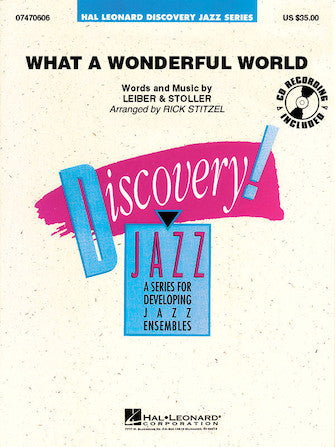 What a Wonderful World (arr. Rick Stitzel) - Trumpet 3 Sheet Music Preview