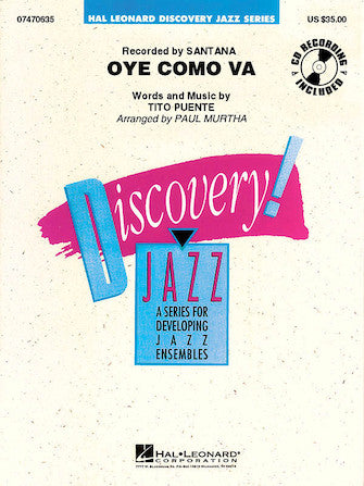 Oye Como Va (arr. Paul Murtha) Sheet Music Preview
