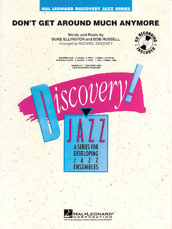 Don't Get Around Much Anymore (arr. Michael Sweeney) Sheet Music Preview