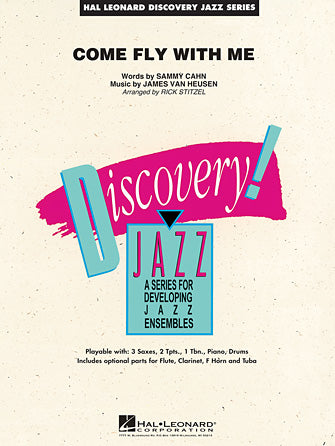 Come Fly With Me - Vibes Sheet Music Preview