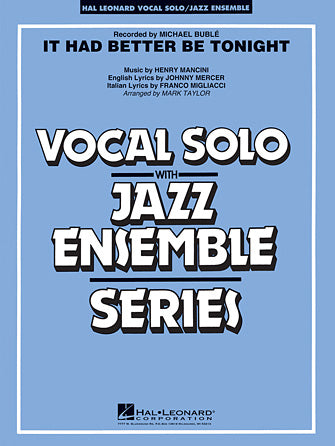 It Had Better Be Tonight - Vocal Solo Sheet Music Preview