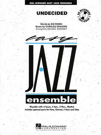 Undecided Sheet Music Preview