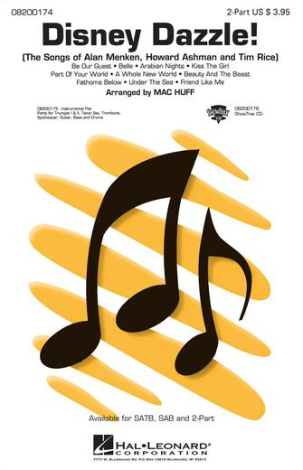 Disney Dazzle! (The Songs of Alan Menken, Howard Ashman and Tim Rice) (Medley) Sheet Music Preview