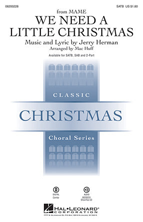 We Need A Little Christmas (from Mame) (arr. Mac Huff) - Trumpet 1 Sheet Music Preview