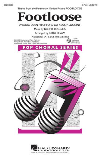 Footloose (arr. Kirby Shaw) Sheet Music Preview